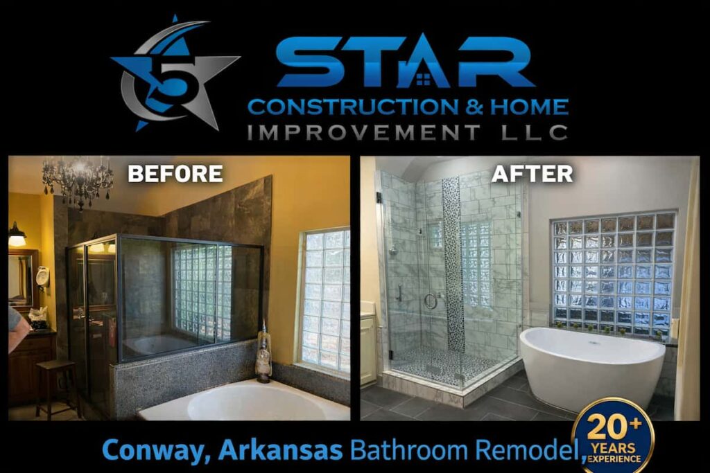 bathroom remodel conway ar